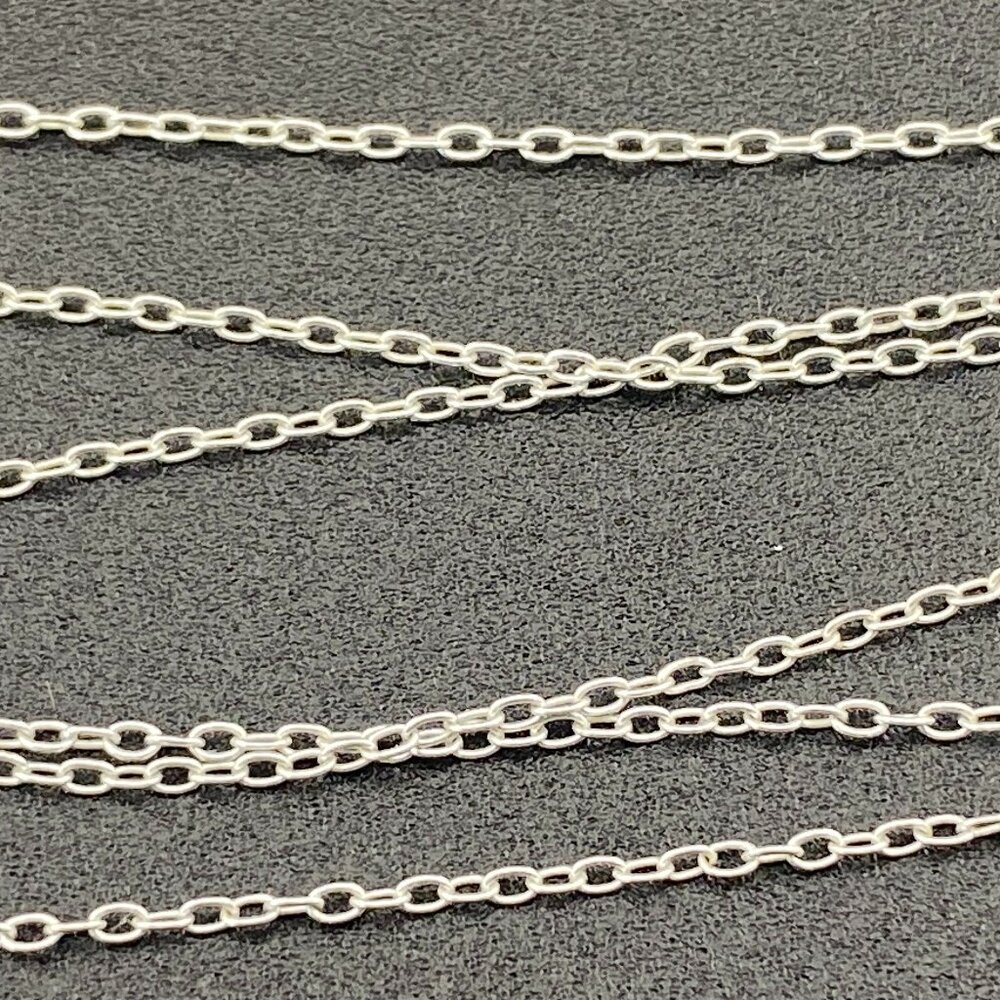 Unique Sterling Silver Textured Leaf Heart Pendant & 18” Necklace CW 925 - 4.5gm - Picture 9 of 13